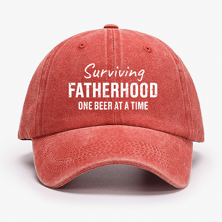 Maturelion Surviving Fatherhood One Beer At A Time Cap