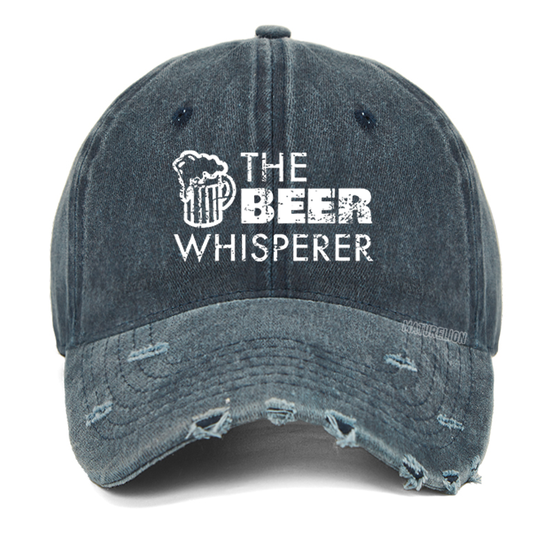 Maturelion The Beer Whisperer Washed Vintage Cap
