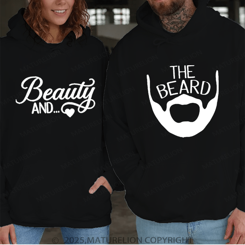 Maturelion The Bread & Beauty And Couple Hoodie