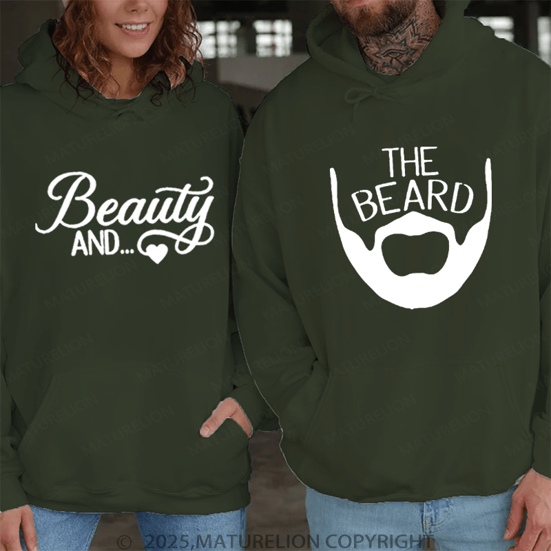 Maturelion The Bread & Beauty And Couple Hoodie