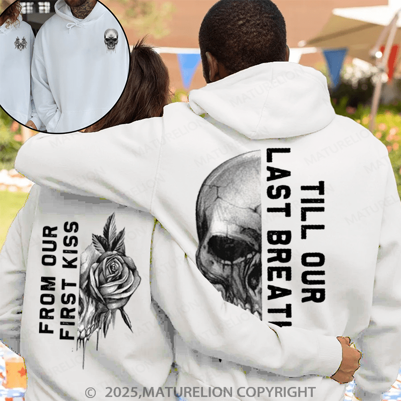 Maturelion Till Death Do Us Part Couple Hoodie