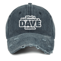 Maturelion What A Difference A Dave Makes Washed Vintage Cap