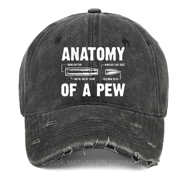 Maturelion Anatomy of a Pew Washed Vintage Cap