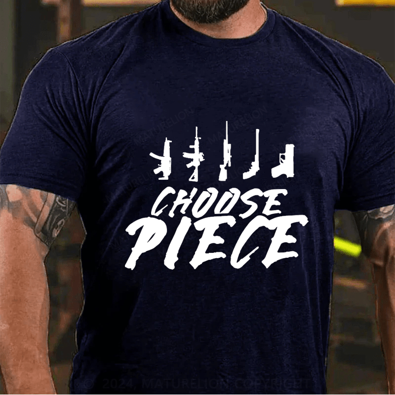 Maturelion Choose Guns Cotton T-Shirt