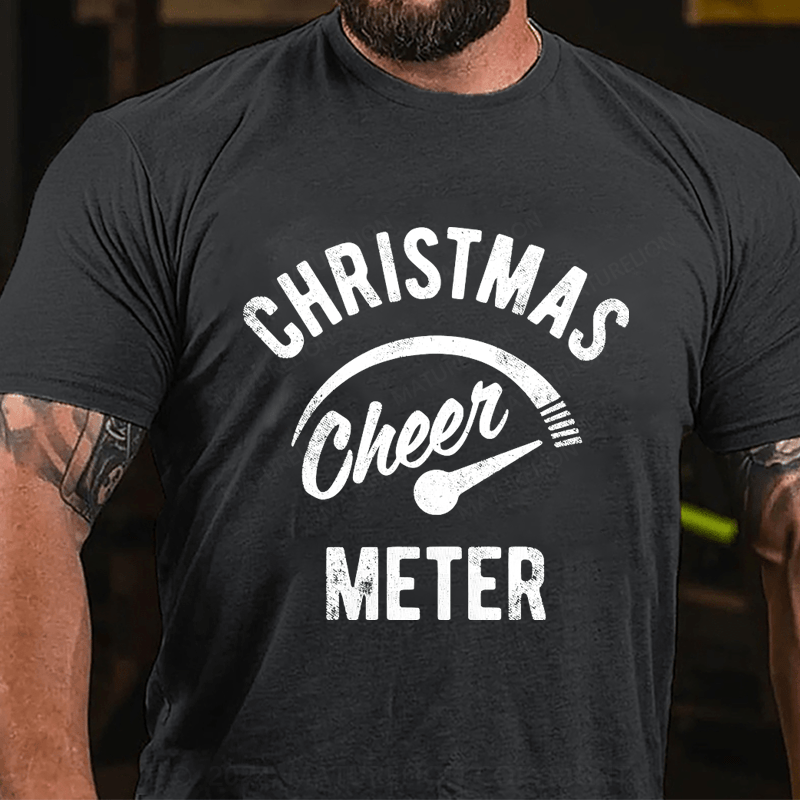 Maturelion Christmas Cheer Meter T-Shirt