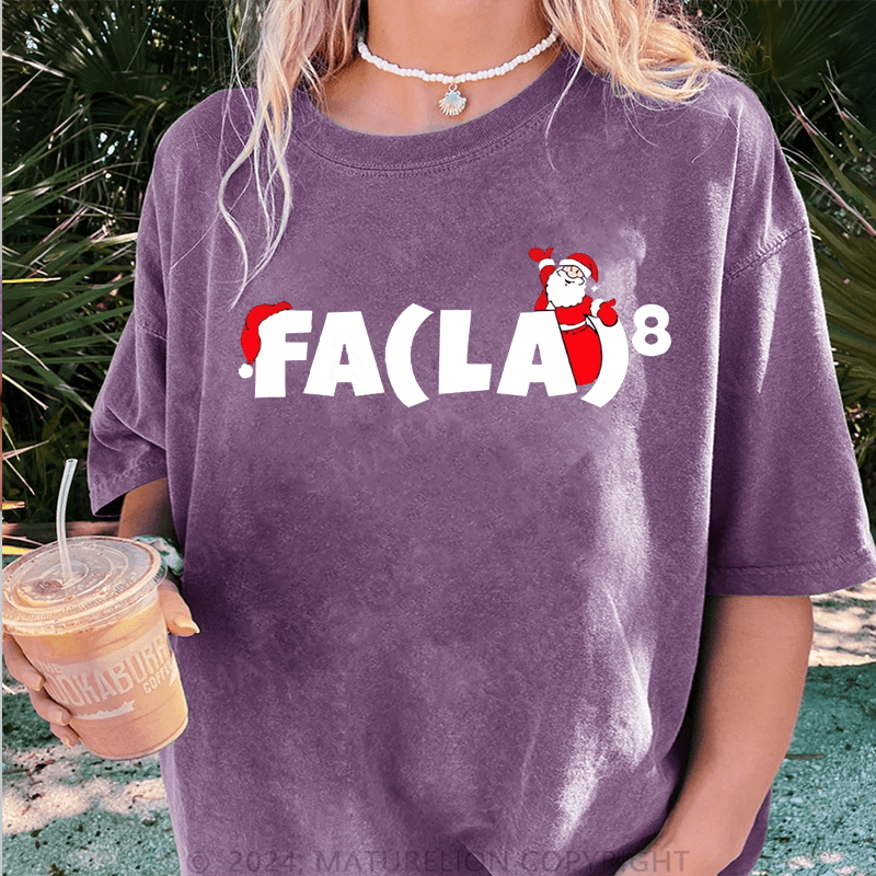 Maturelion Christmas Fa(La) Women T-Shirt