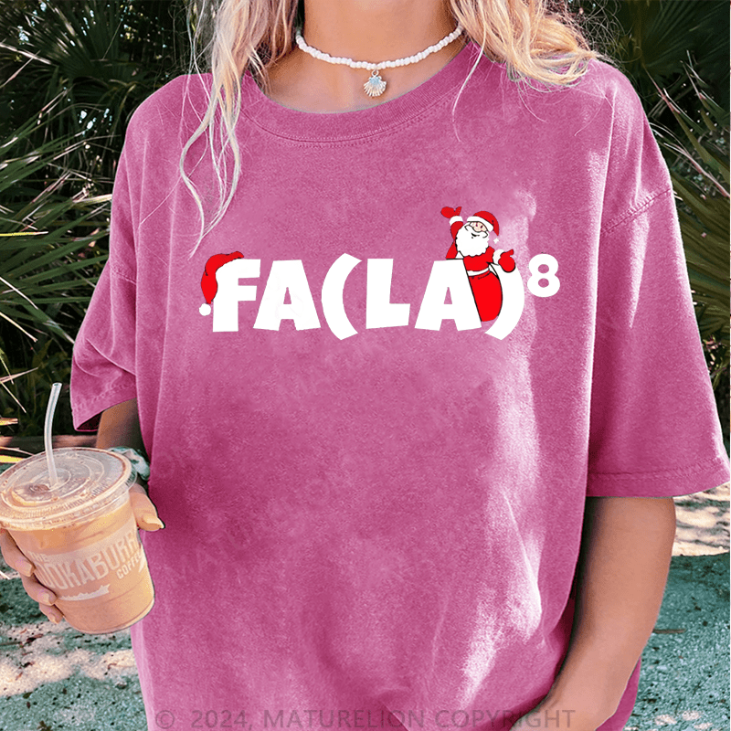 Maturelion Christmas Fa(La) Women T-Shirt