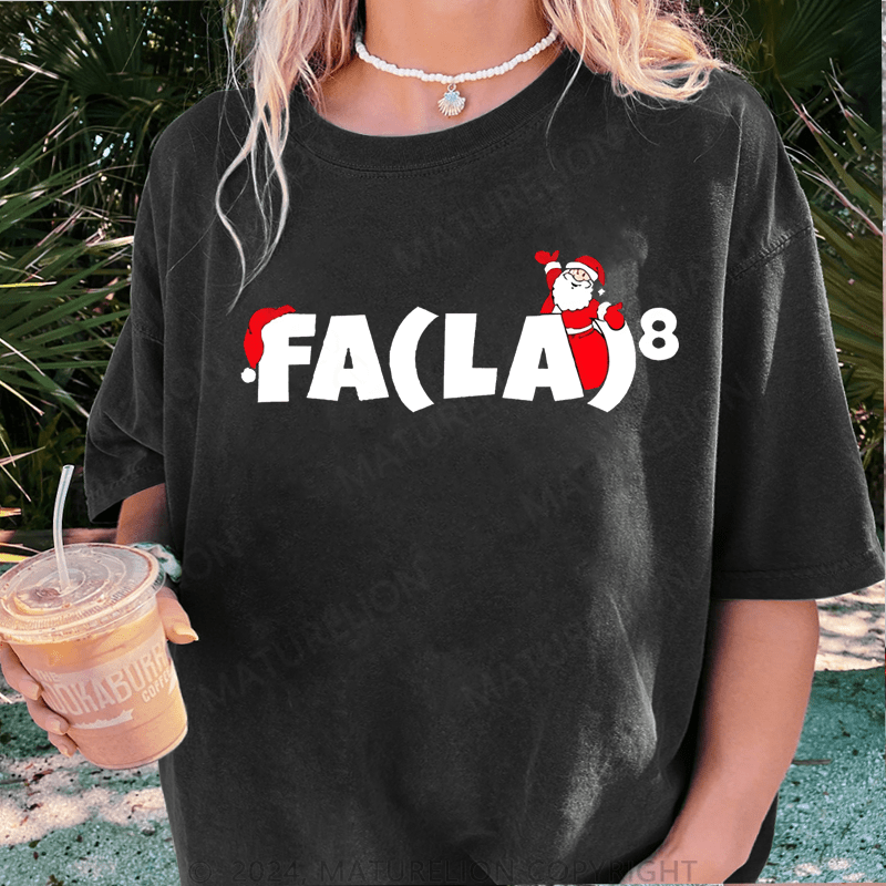 Maturelion Christmas Fa(La) Women T-Shirt