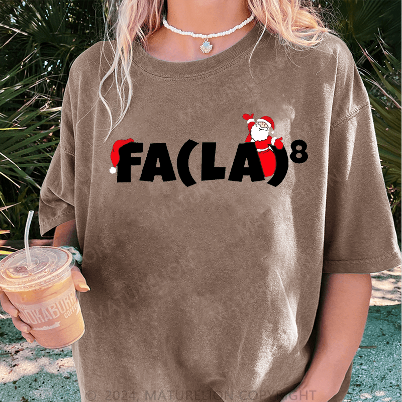 Maturelion Christmas Fa(La) Women T-Shirt