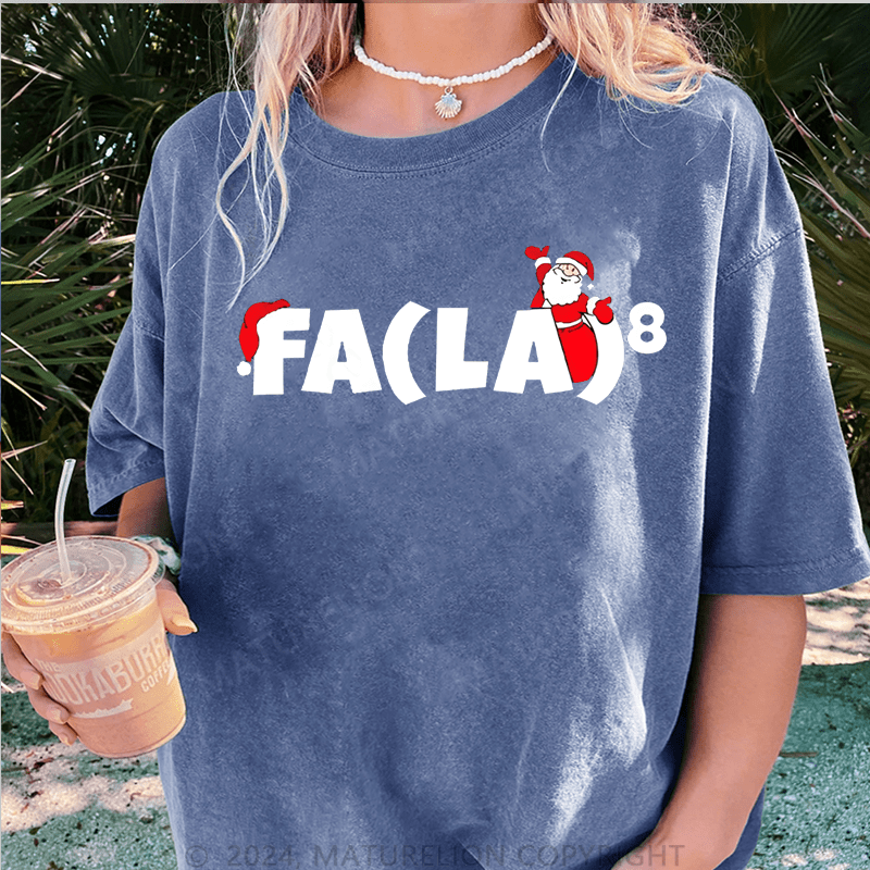 Maturelion Christmas Fa(La) Women T-Shirt