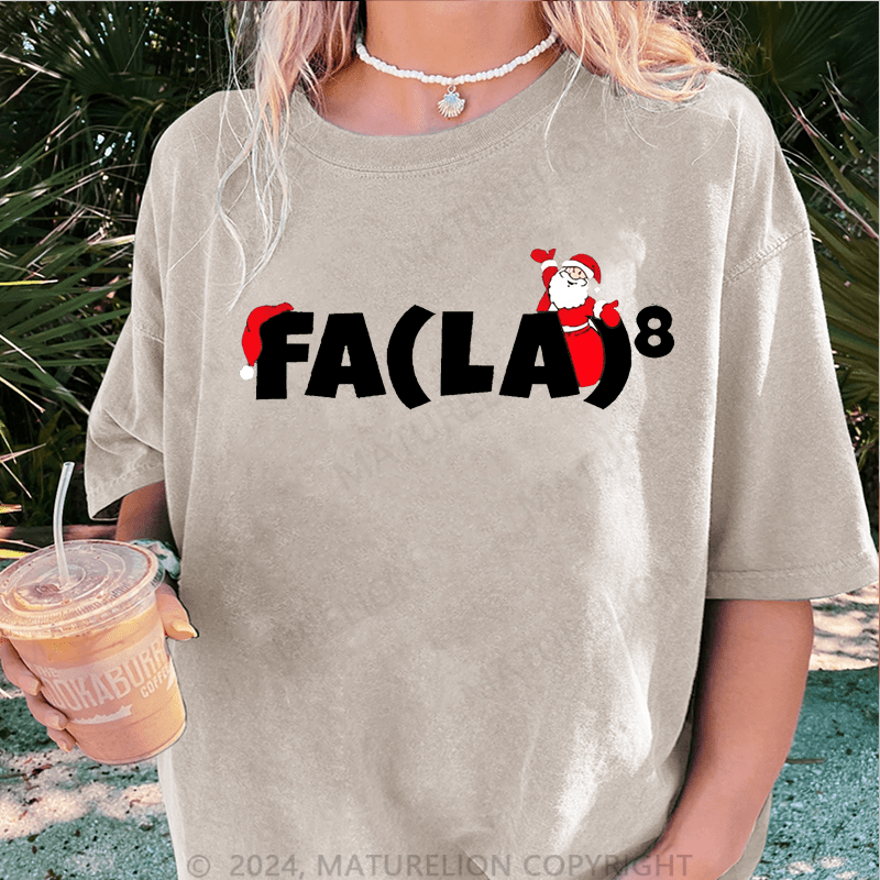 Maturelion Christmas Fa(La) Women T-Shirt