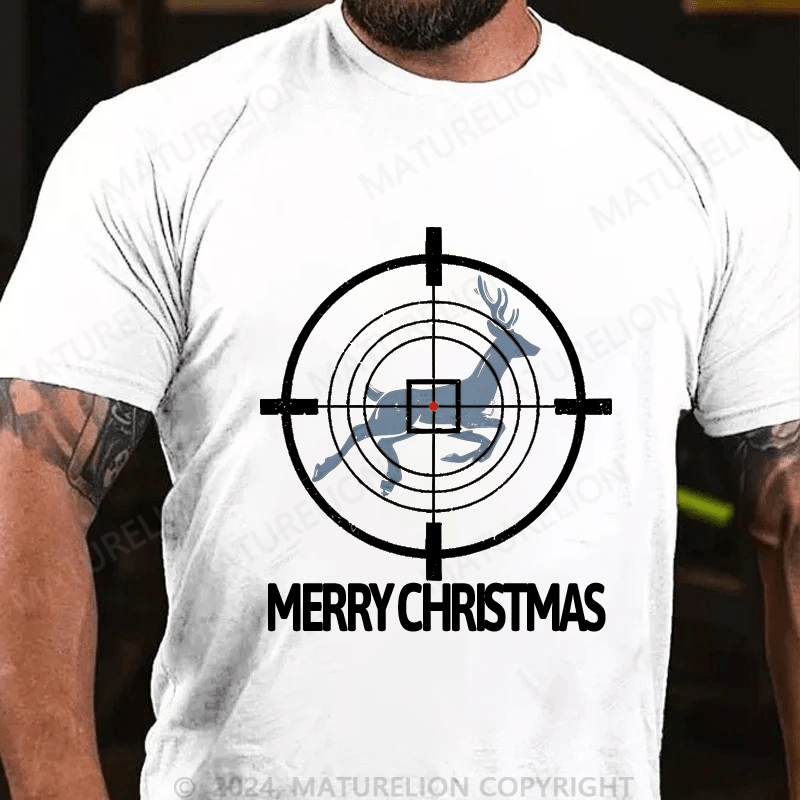 Maturelion Merry Christmas T-shirt