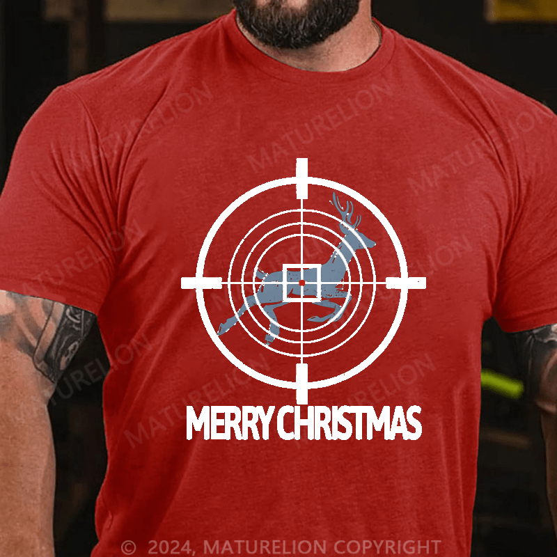 Maturelion Merry Christmas T-shirt