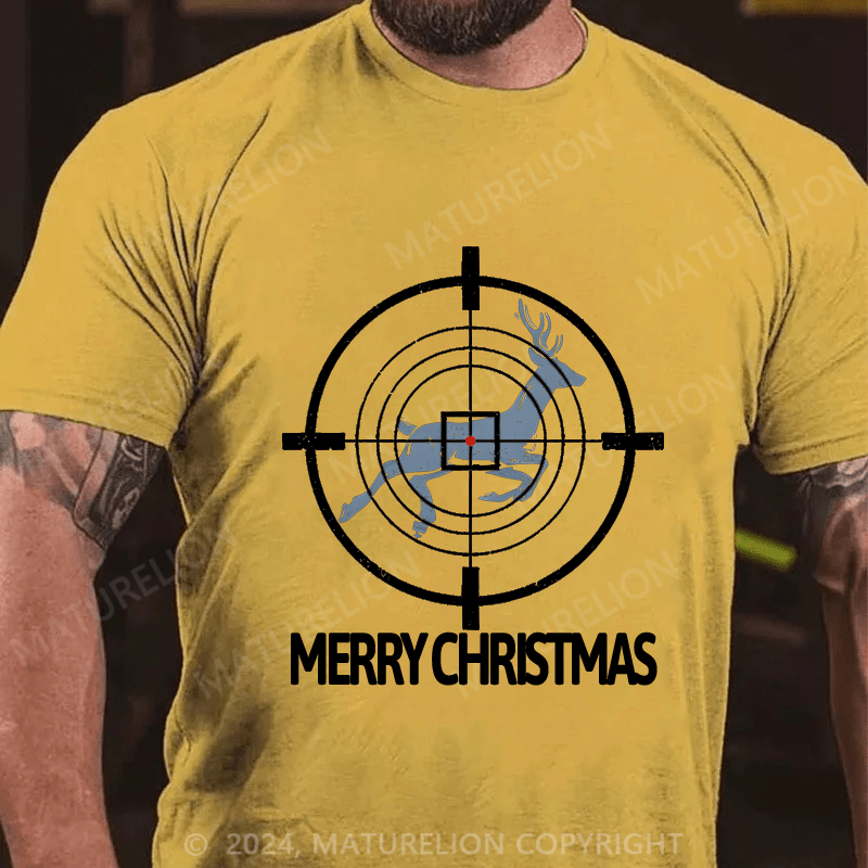 Maturelion Merry Christmas T-shirt