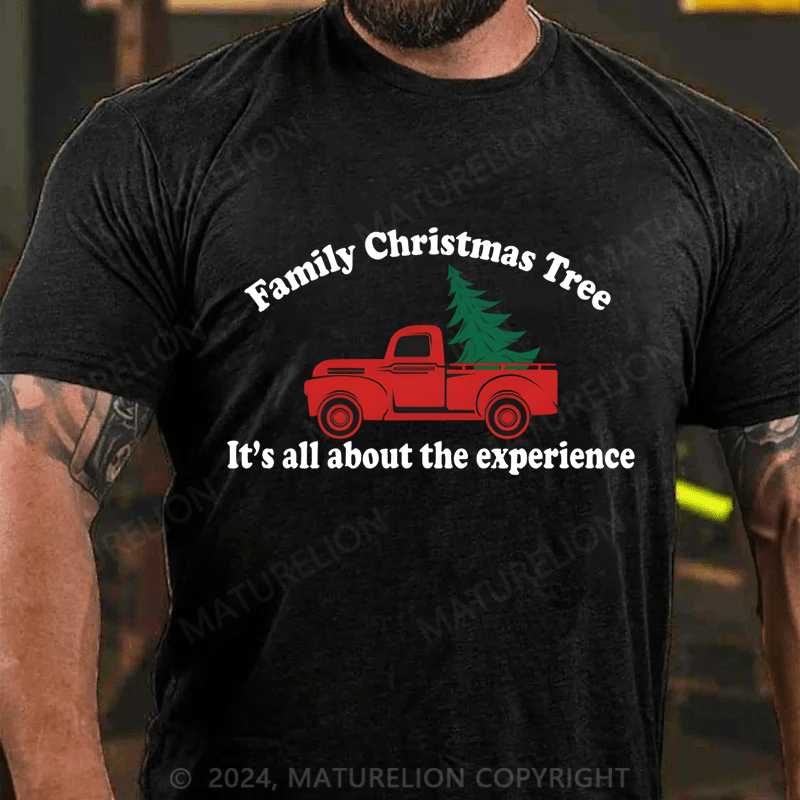 Maturelion Family Christmas Tree T-shirt