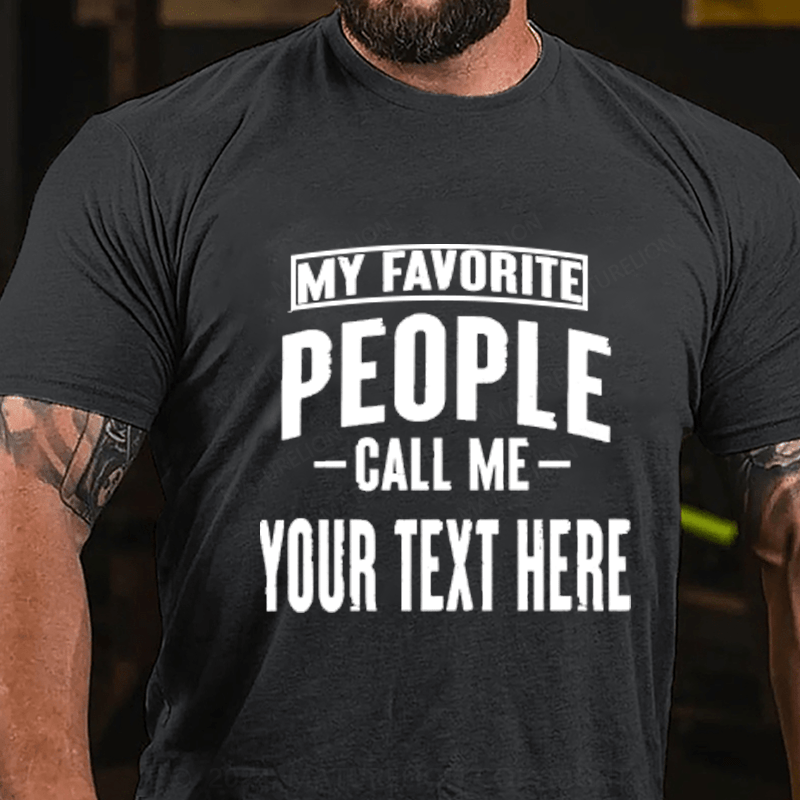 Maturelion Personalized Cotton T-Shirt