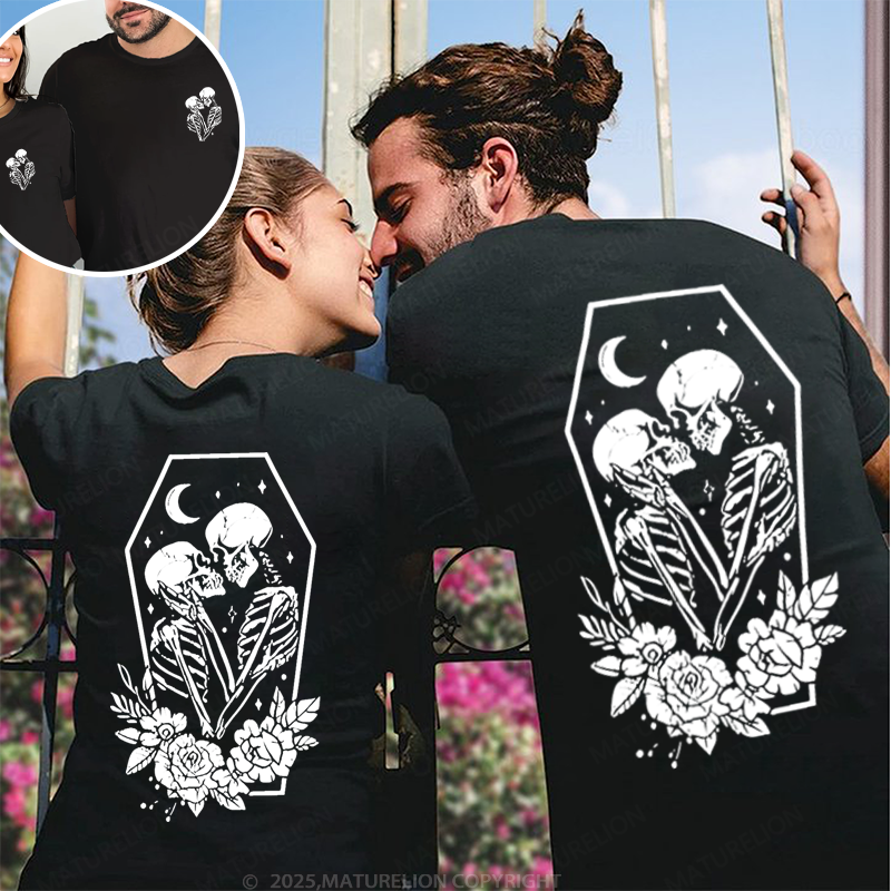 Maturelion Skull Couple T-Shirt