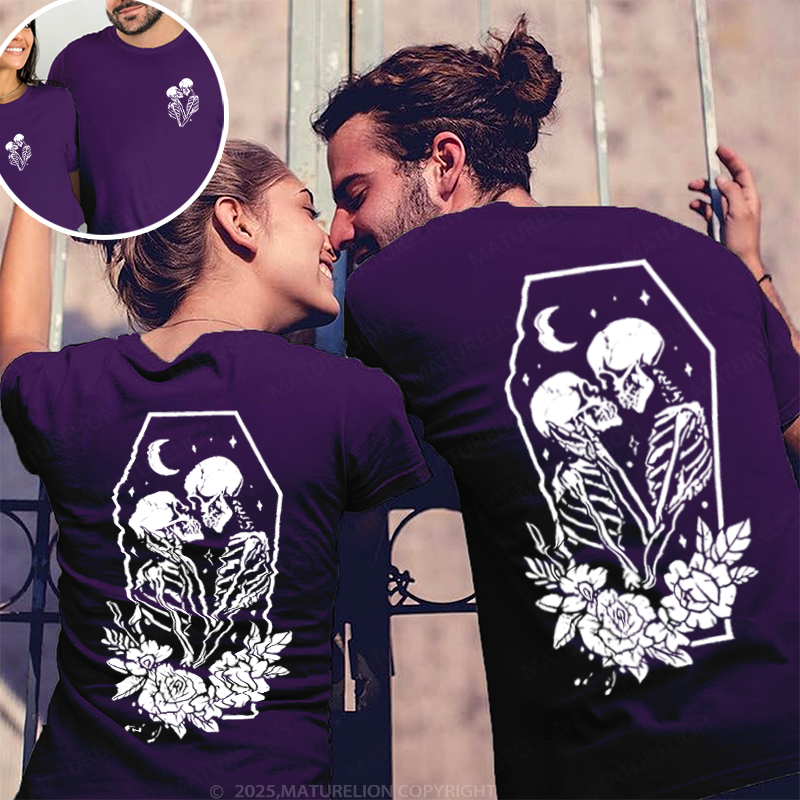 Maturelion Skull Couple T-Shirt