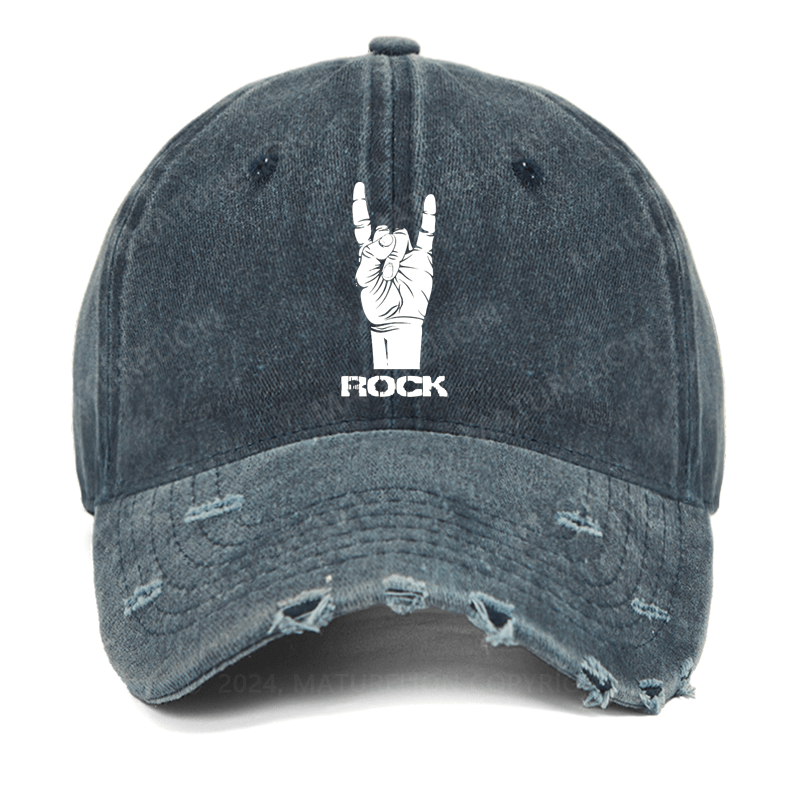 Maturelion rock Washed Vintage Cap