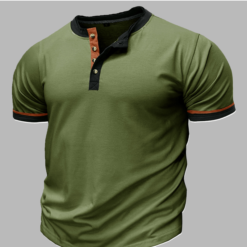 Maturelion Classical Essential Henley Shirt