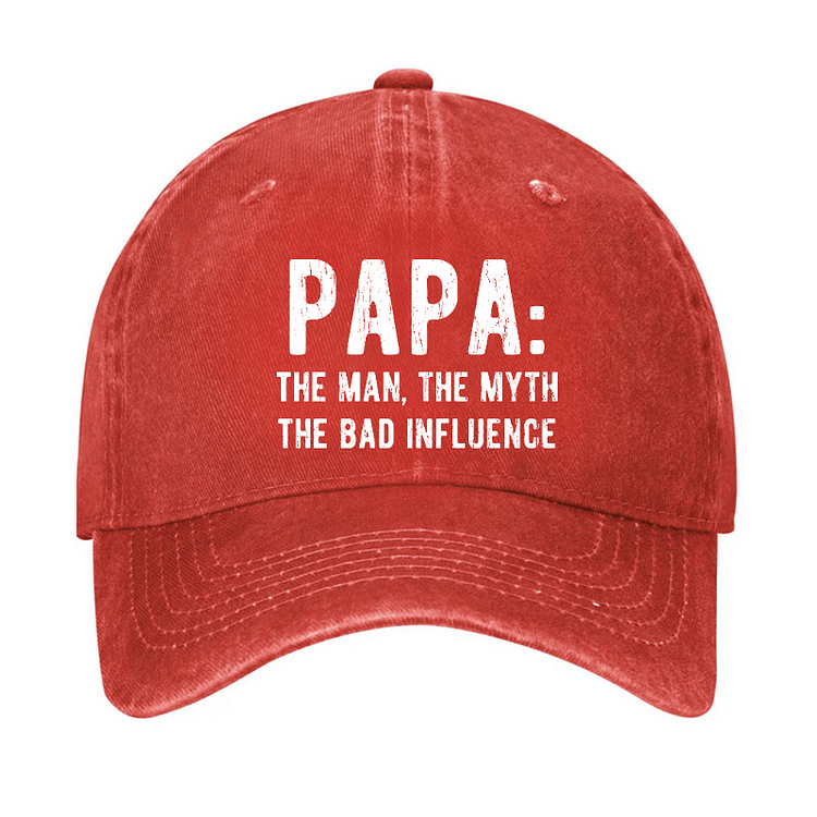 Maturelion Papa The Man, The Myth The Bad Influence Cap