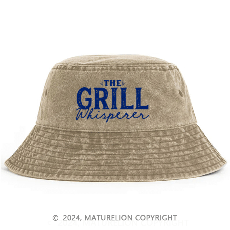 Maturelion The Grill Whisperer Bucket Hat