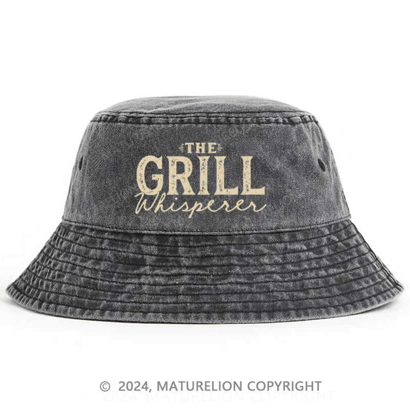 Maturelion The Grill Whisperer Bucket Hat