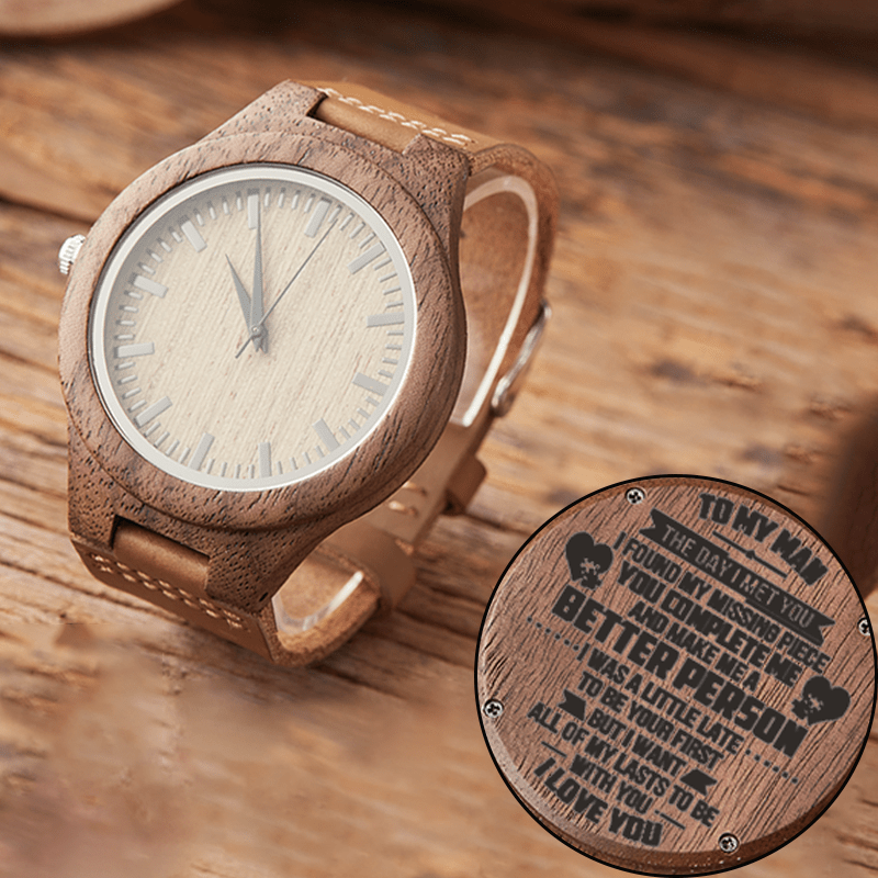 Maturelion Stylish Wood & Stainless Steel Combined Quartz Wrist Watches（Customization Available）