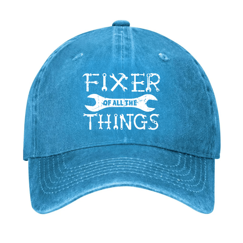 Fixer Of All The Things Funny Mechainc Cap