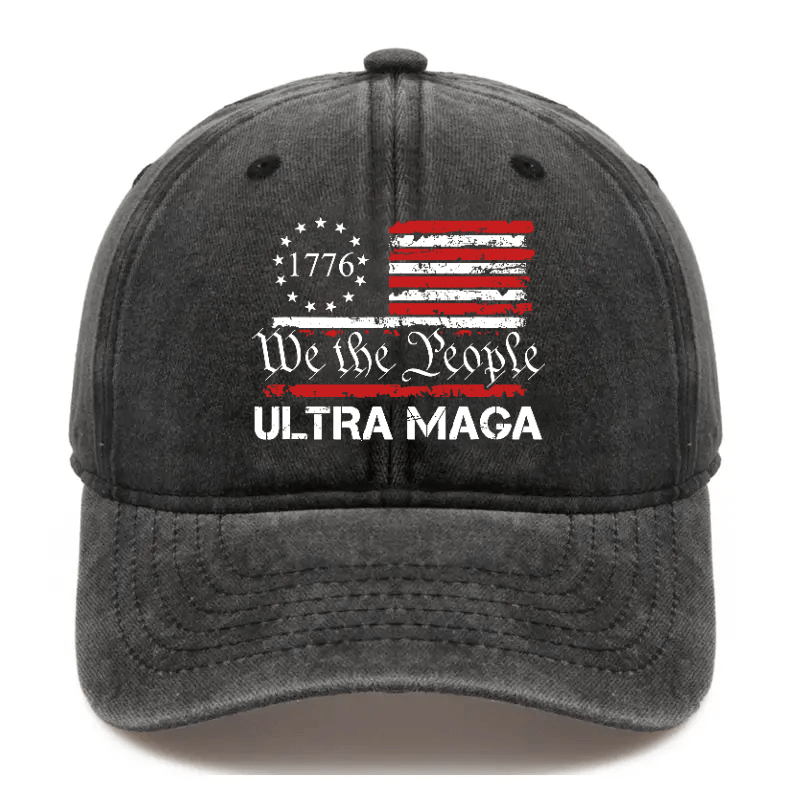 Maturelion 1776 We The People American Flag Ultra Maga Cap