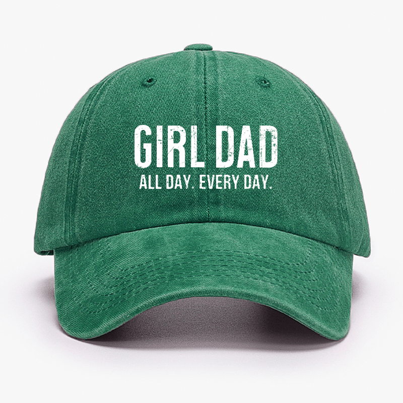 Girl Dad All Day Every Day Cap