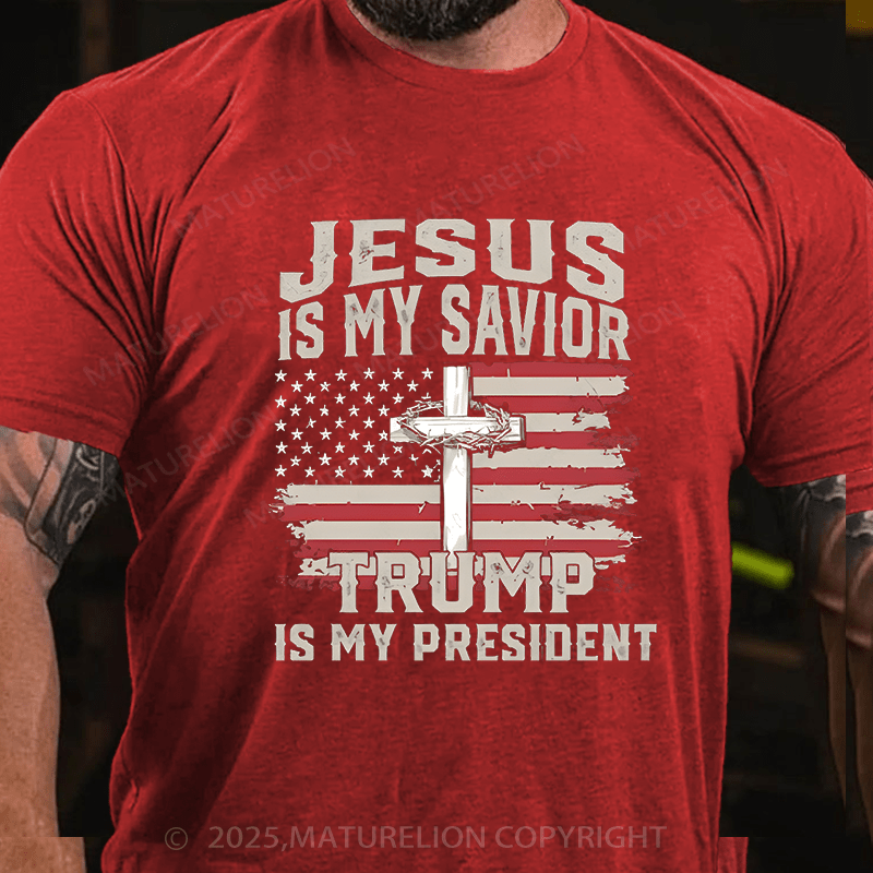 Maturelion Men¡®s T-shirt Trump T-Shirt Design Cotton T-shirt