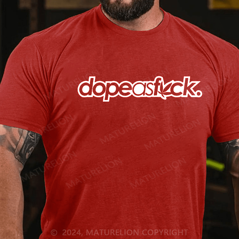 Maturelion dopeasfuck Cotton T-shirt