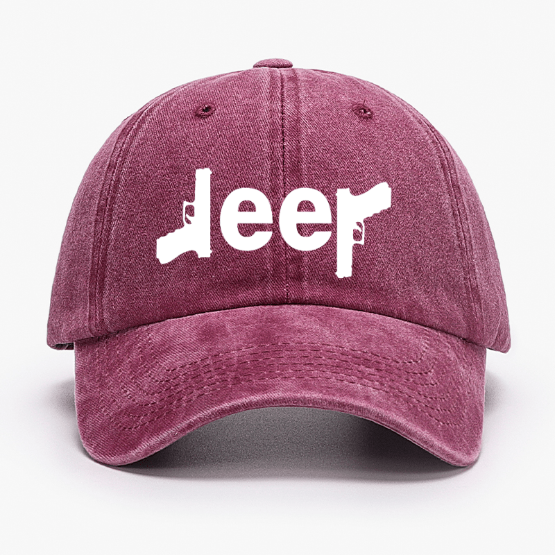 Jeep Guns Funny Cap