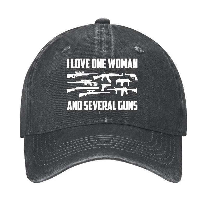 I Love One Woman & Several Guns Cap