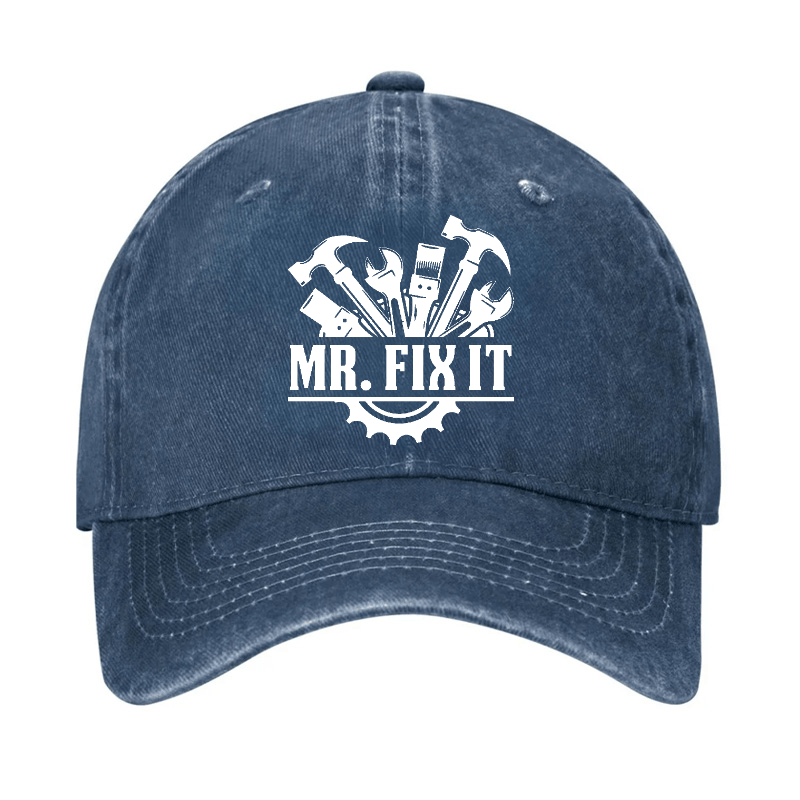 Mr. Fix It Funny Dad Gift Baseball Cap