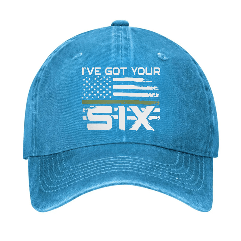 I've Got Your Six Men Veteran Cap