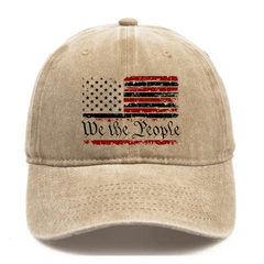 We The People American Flag Cap