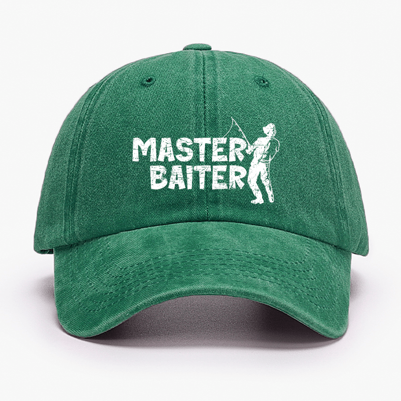 Master Baiter Fishing Baseball Cap