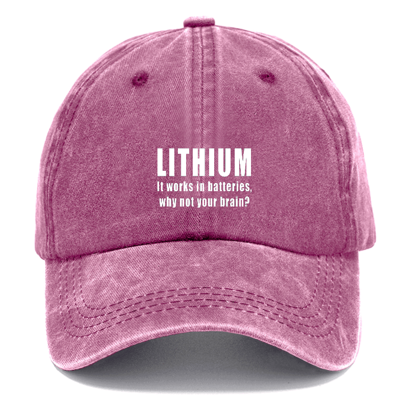 Lithium - It's Works In Batteries Why Not Your Brain Cap