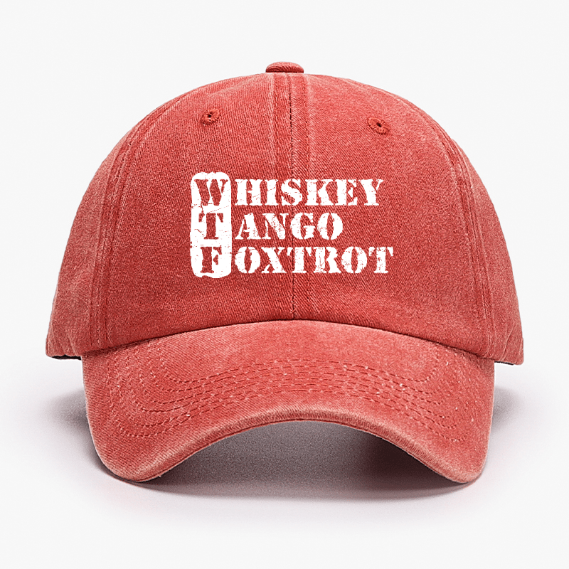 WTF - Whiskey Tango Foxtrot Cap