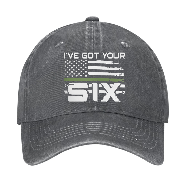 I've Got Your Six Men Veteran Cap