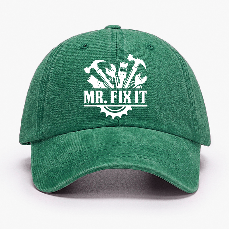 Mr. Fix It Funny Dad Gift Baseball Cap