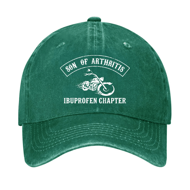 Sons Of Arthritis Ibuprofen Chapter Funny Biker Cap