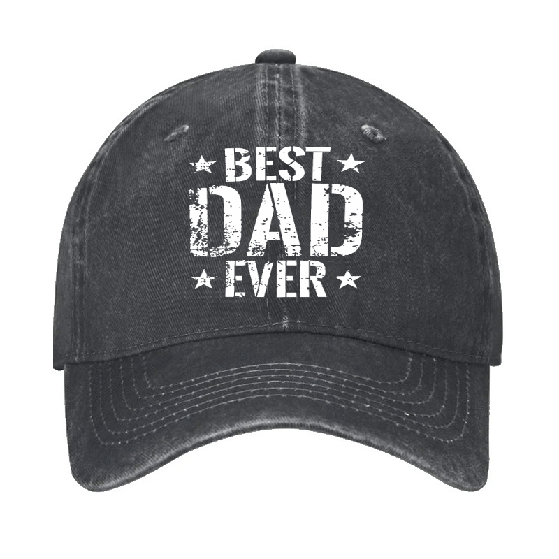 Best Dad Ever Funny Cap