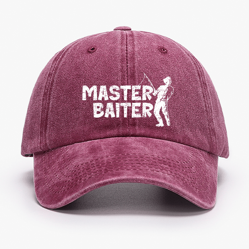 Master Baiter Fishing Baseball Cap