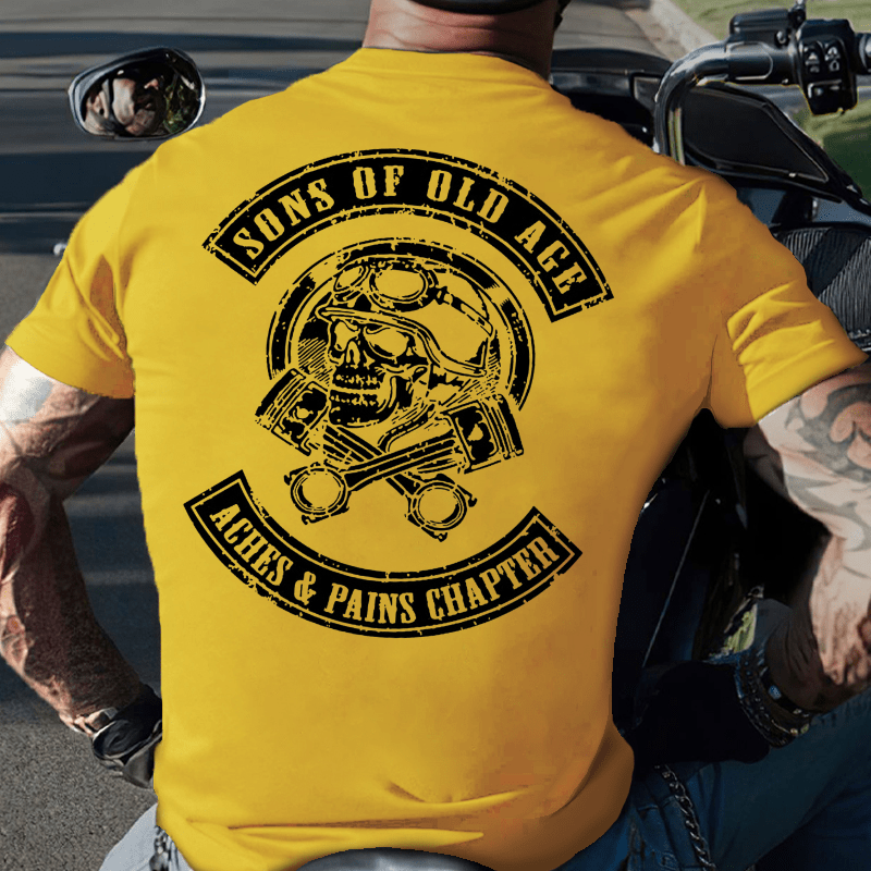 Sons Of Old Age Aches And Pain Chapter Cotton T-shirt