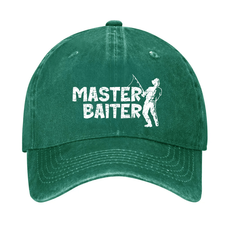 Master Baiter Fishing Baseball Cap