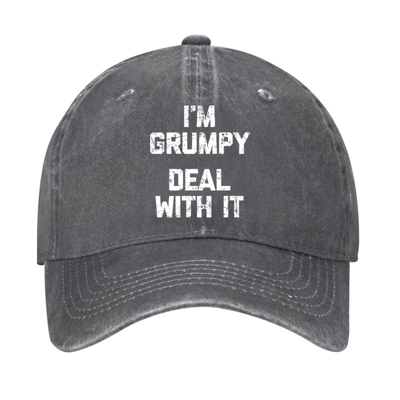 I'm Grumpy Deal With It Cap