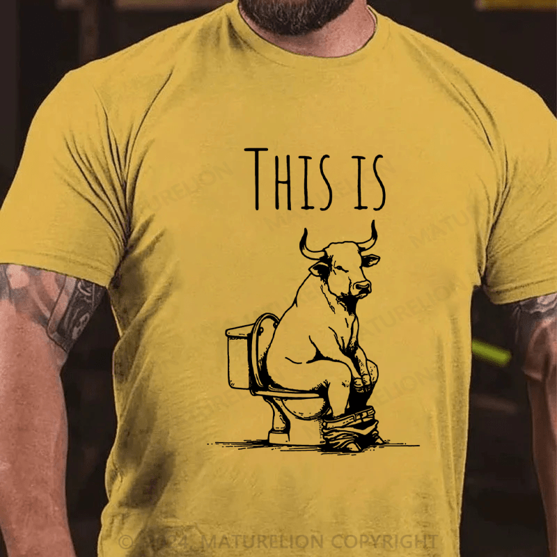 Maturelion this is bullshit Cotton T-shirt (Free Customization)